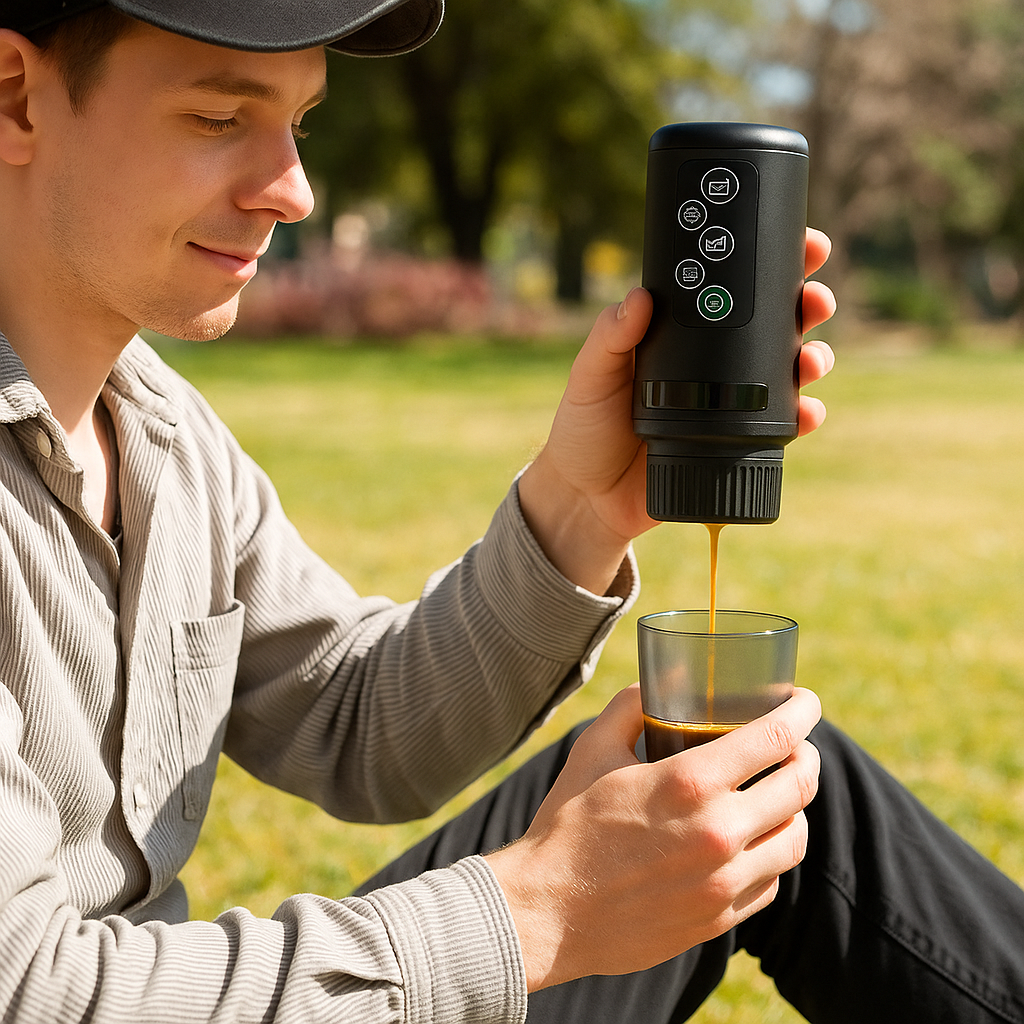 Barimo prenosivi espreso aparat